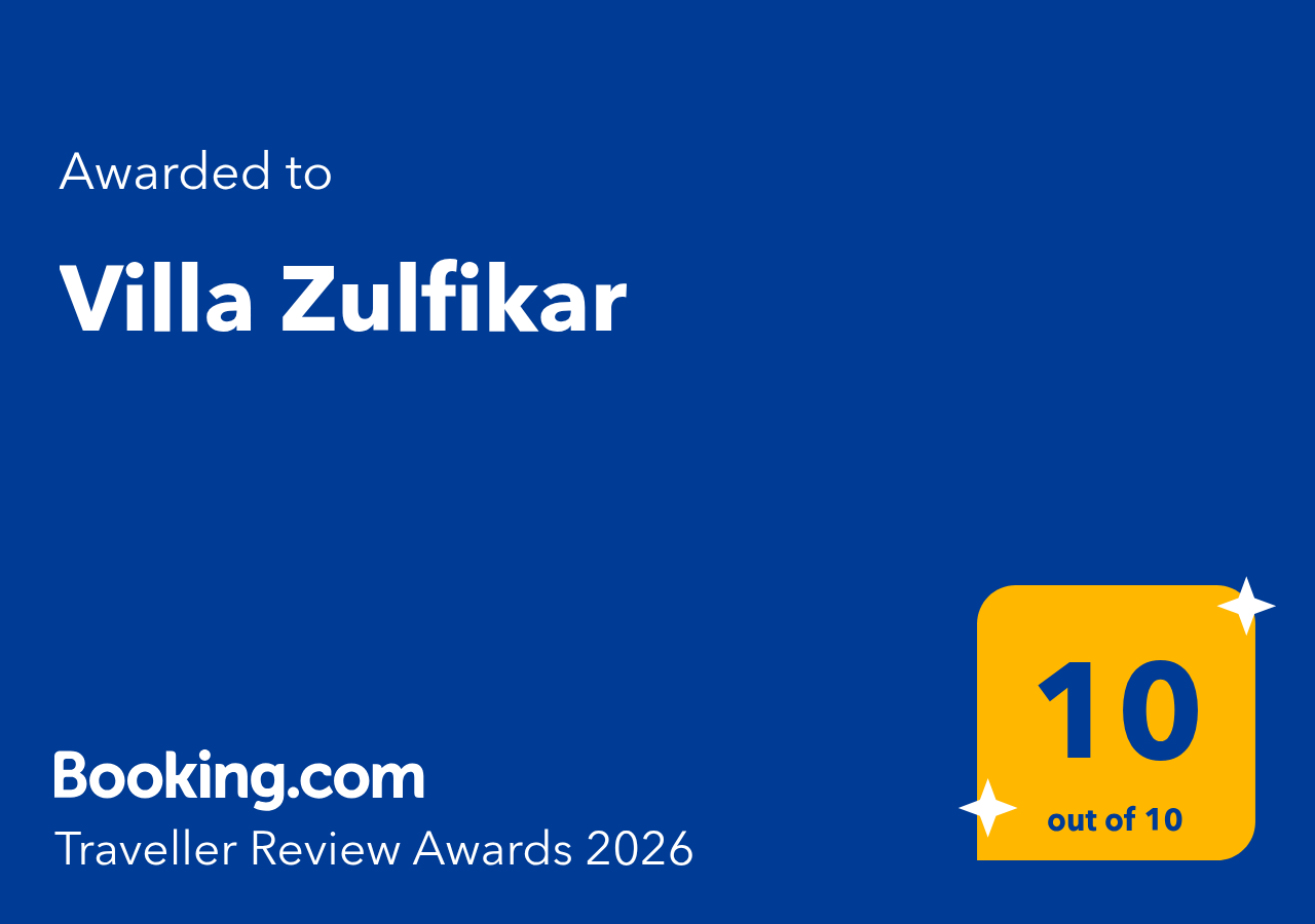 Booking.com Traveller Review Award 2026 - Score 10 out of 10
