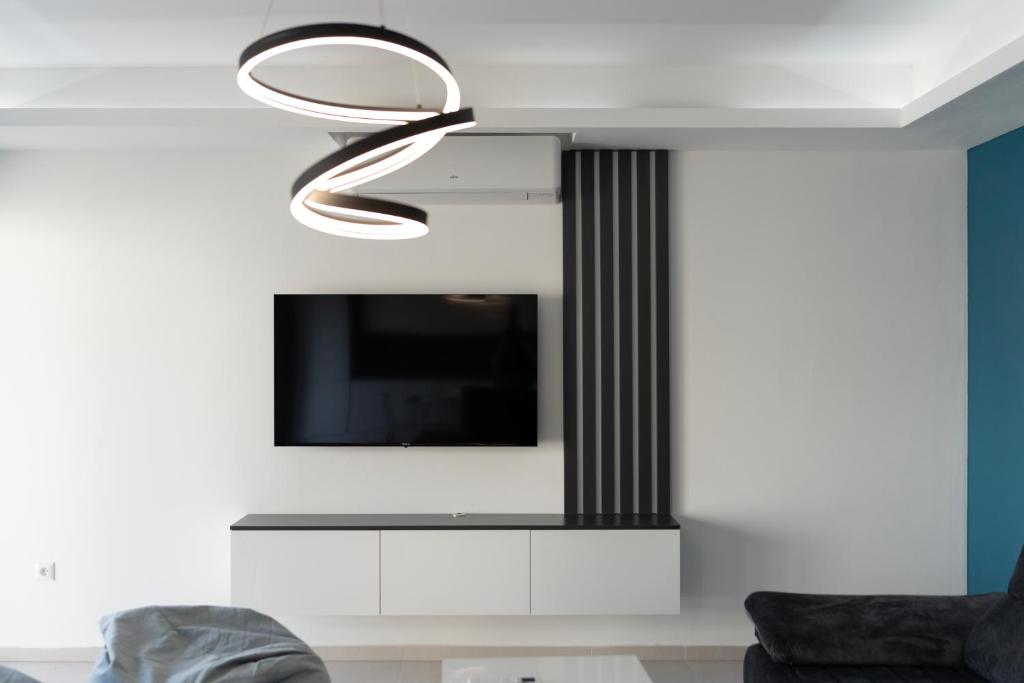 Villa Zulfikar living room interior detail with stylish decor